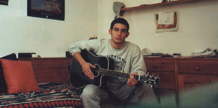 Me and my acoustic guitar.