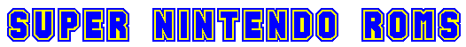 super nintendo roms