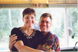 [PHOTOGRAPH: Greg and Deb]