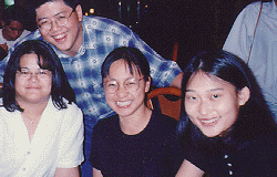 Con and Alf with Friends