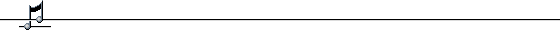 music note break line