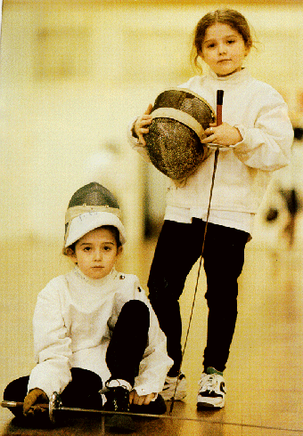 9 and 10 year old students from New York