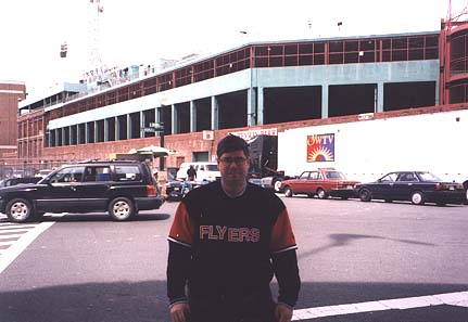 Before afternoon game outside Fenway