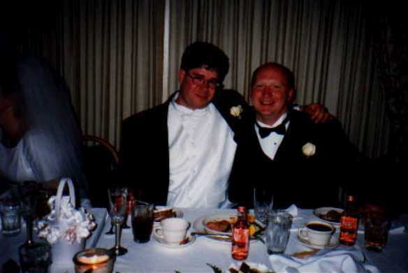 Tim Sullivan in his only suit!