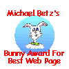 The Bunny Award for Best Web Page