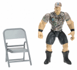 Steve Austin figure w/ ap & chair