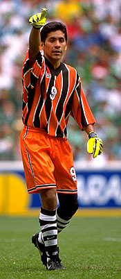 jorge campos, mexico's goalie
