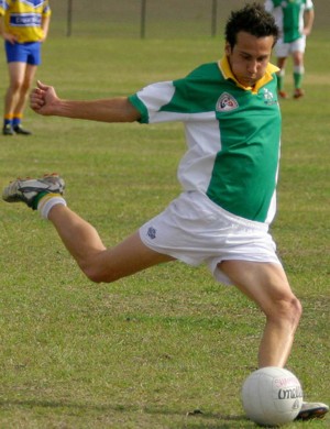Cameron Carney was best for Shamrocks as he closed down the opposition champion