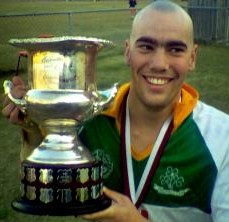 Adrian Darbellay wins the 2000 Championship with Shamrocks, in rhe same year as winning Queensland's best new player award