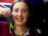 Mary Kelleher, from Co. Cork, Ireland, and her 2000 Australasian Medal