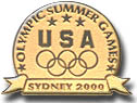 Gold USOC, Olympic Summer Games Sydney 2000 Pin