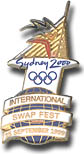 Gold one year to go swapmeet pin