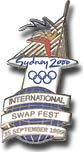 Silver one year to go swapmeet pin