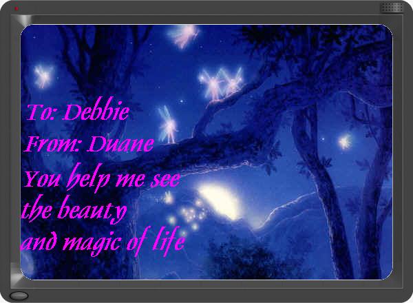 Duane, you are tooo sweet!