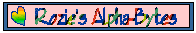 Rosie's Alpha-Bytes