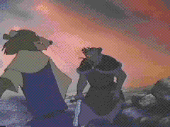 Swordfight, animated