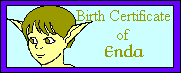 Birth Certificate Enda