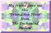 Friendship Pixie Cert