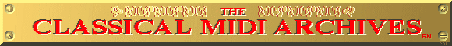 The Classical Midi Archives