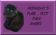 Midnight's Purrfect Site Award