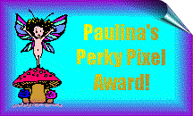 Paulina's Award