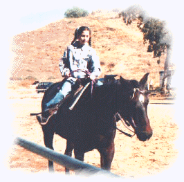 Tara riding