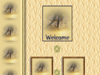 Gold Palm Background Set