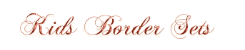 Kids Bordered Background Sets