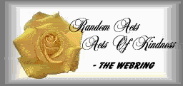 Random Acts Of Kindness Webring
