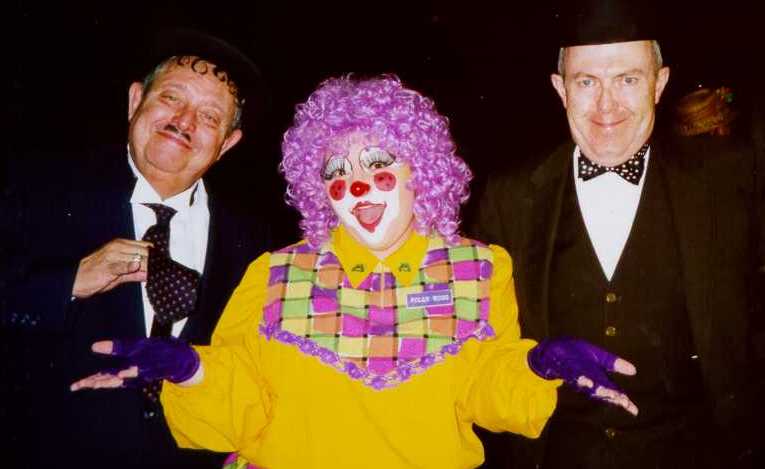 Me with Laurel and Hardy!