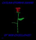 Caitlinn Storm's Award of Web Excellence