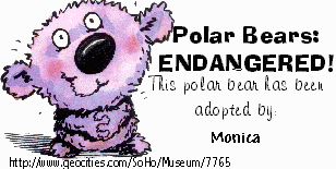 Adopt a Polar Bear at the Polar Page!