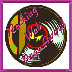ROCKING WEB PAGE AWARD