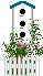Post With Flowers