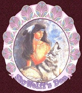 Wolf and Indian Maiden