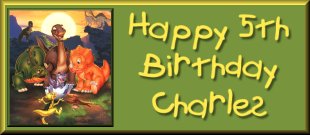 Happy 5th Birthday Charles