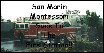 Visiting the fire station