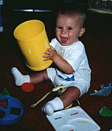 Playing at Nana's!!