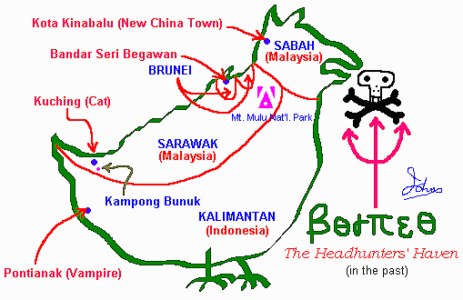 Well... this is how Borneo Island looks like!!!