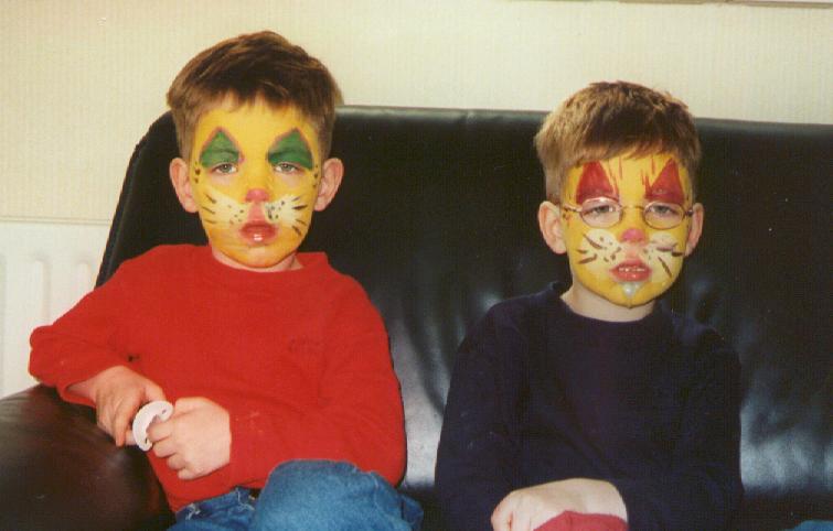 Grease Painted Easter Bunnies