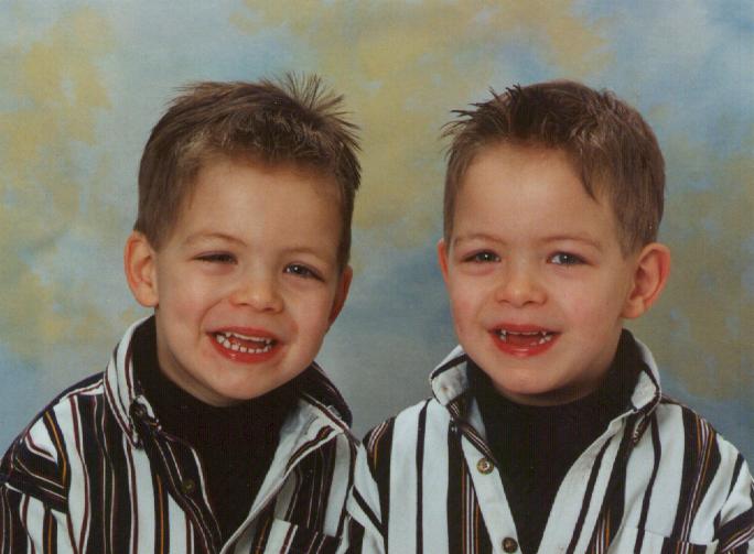 The twins in Jan '99