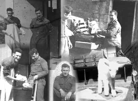 Collage of messhall