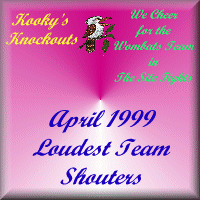kooky's April's Loudest shouters