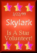 Wombat's Volunteer Award