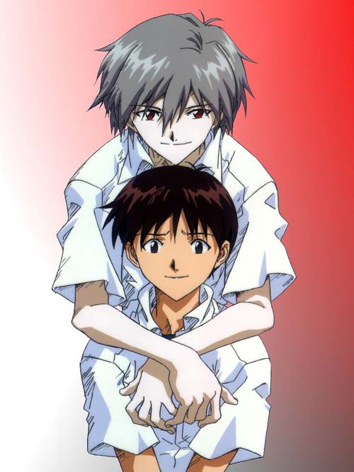 Kaoru Nagisa y Shinji Ikari