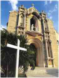 Fachada del Santuario Nacional de Panam