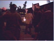 Protesta de Pobladores