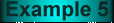 Example 5