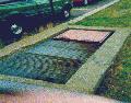 above ground tunnel grate