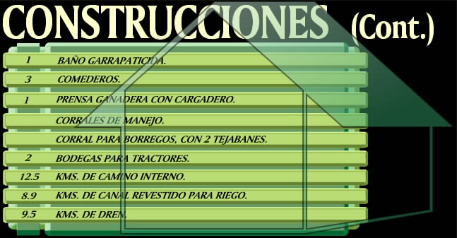 Otras Construcciones; no menos importantes.